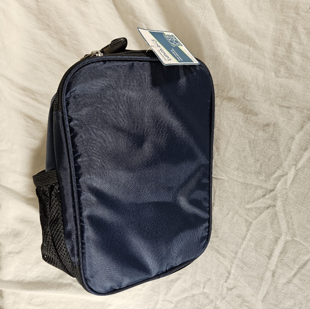 Your Zone Navy Blue Insulated Lunch Bag